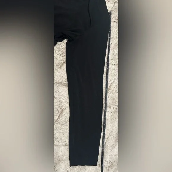 NIC+ZOE Black Long Sleeve Ruched Draped Cowl Neck Dress - Picture 11 of 12